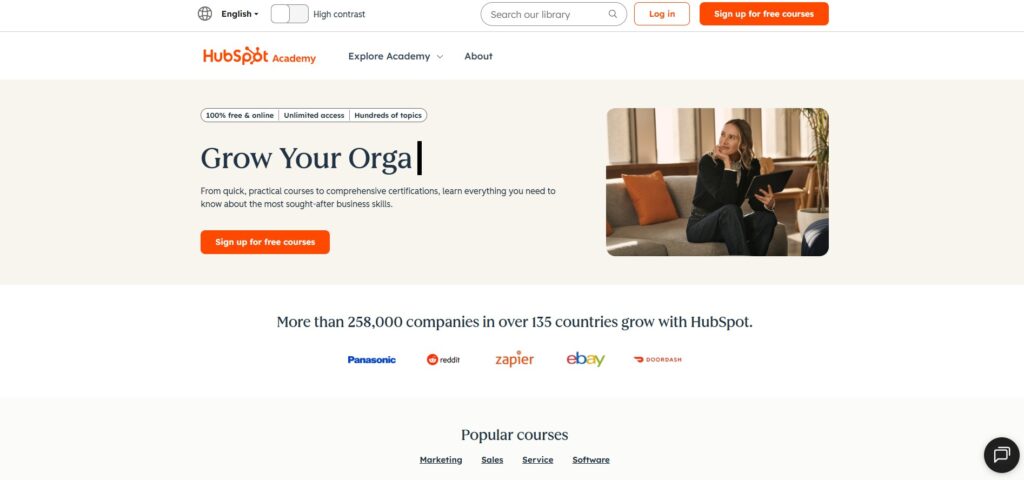 Review Hubspot Academy